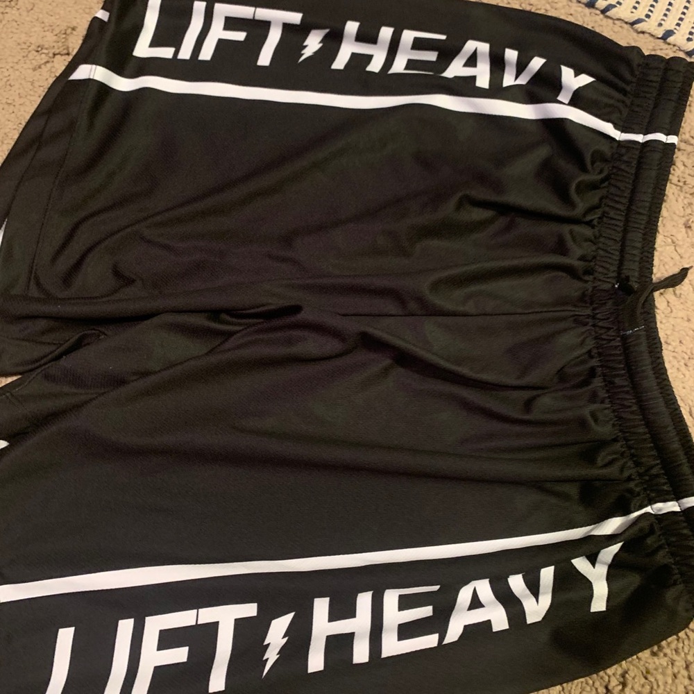 Bacon Gang lifting athletic shorts